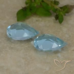 Shop natural 1.60ct スカイブルー トパーズ gems, 洋梨の形, from ブラジル at GemSelect. In stock, global shipping!