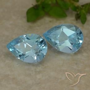 Shop natural 1.69ct スカイブルー トパーズ gems, 洋梨の形, from ブラジル at GemSelect. In stock, global shipping!
