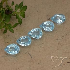Shop natural 2.78ct スカイブルー トパーズ gems, 洋梨の形, from ブラジル at GemSelect. In stock, global shipping!