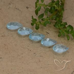 Shop natural 2.32ct スカイブルー トパーズ gems, 洋梨の形, from ブラジル at GemSelect. In stock, global shipping!