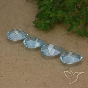 Shop natural 3.15ct スカイブルー トパーズ gems, 洋梨の形, from ブラジル at GemSelect. In stock, global shipping!