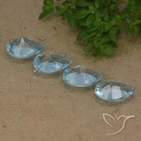 Shop natural 3.20ct スカイブルー トパーズ gems, 洋梨の形, from ブラジル at GemSelect. In stock, global shipping!