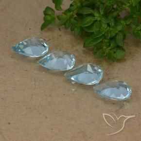Shop natural 2.88ct スイスブルー トパーズ gems, 洋梨の形, from ブラジル at GemSelect. In stock, global shipping!