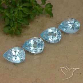 Shop natural 2.88ct スイスブルー トパーズ gems, 洋梨の形, from ブラジル at GemSelect. In stock, global shipping!