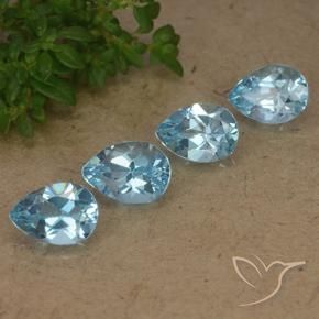 Shop natural 3.61ct スカイブルー トパーズ gems, 洋梨の形, from ブラジル at GemSelect. In stock, global shipping!