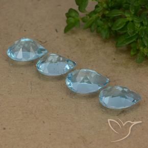 Shop natural 3.61ct スカイブルー トパーズ gems, 洋梨の形, from ブラジル at GemSelect. In stock, global shipping!