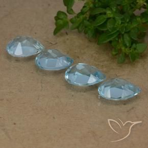 Shop natural 3.36ct スカイブルー トパーズ gems, 洋梨の形, from ブラジル at GemSelect. In stock, global shipping!
