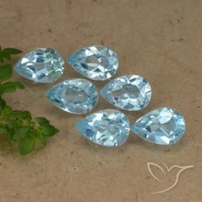 Shop natural 3.11ct スカイブルー トパーズ gems, 洋梨の形, from ブラジル at GemSelect. In stock, global shipping!