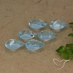 Shop natural 3.11ct スカイブルー トパーズ gems, 洋梨の形, from ブラジル at GemSelect. In stock, global shipping!