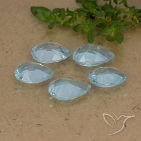 Shop natural 3.82ct スイスブルー トパーズ gems, 洋梨の形, from ブラジル at GemSelect. In stock, global shipping!
