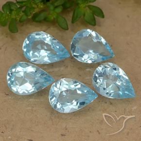 Shop natural 3.33ct スカイブルー トパーズ gems, 洋梨の形, from ブラジル at GemSelect. In stock, global shipping!