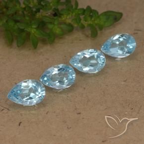 Shop natural 2.12ct スカイブルー トパーズ gems, 洋梨の形, from ブラジル at GemSelect. In stock, global shipping!