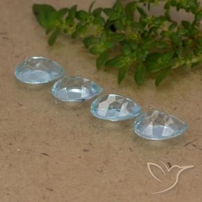 Shop natural 2.12ct スカイブルー トパーズ gems, 洋梨の形, from ブラジル at GemSelect. In stock, global shipping!