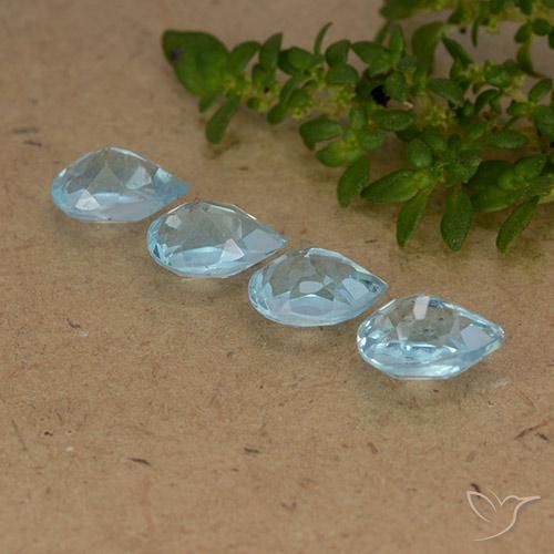 Shop natural 2.51ct スイスブルー トパーズ gems, 洋梨の形, from ブラジル at GemSelect. In stock, global shipping!