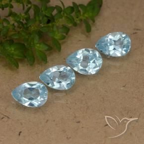Shop natural 2.16ct スカイブルー トパーズ gems, 洋梨の形, from ブラジル at GemSelect. In stock, global shipping!