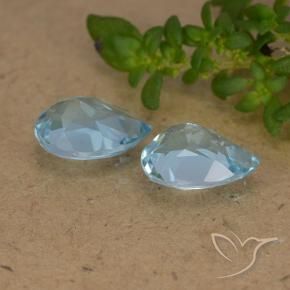 Shop natural 1.70ct スカイブルー トパーズ gems, 洋梨の形, from ブラジル at GemSelect. In stock, global shipping!