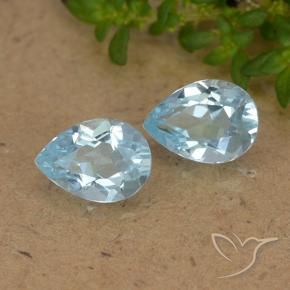 Shop natural 1.55ct スカイブルー トパーズ gems, 洋梨の形, from ブラジル at GemSelect. In stock, global shipping!