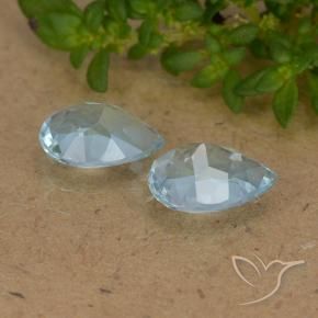 Shop natural 1.55ct スカイブルー トパーズ gems, 洋梨の形, from ブラジル at GemSelect. In stock, global shipping!