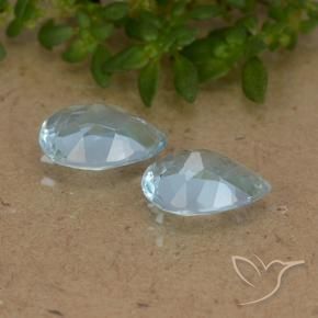 Shop natural 1.54ct スカイブルー トパーズ gems, 洋梨の形, from ブラジル at GemSelect. In stock, global shipping!