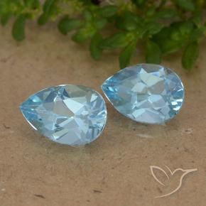 Shop natural 1.77ct スカイブルー トパーズ gems, 洋梨の形, from ブラジル at GemSelect. In stock, global shipping!
