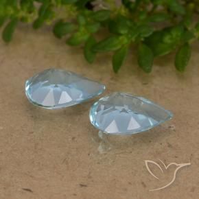 Shop natural 1.53ct スカイブルー トパーズ gems, 洋梨の形, from ブラジル at GemSelect. In stock, global shipping!