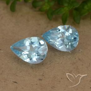 Shop natural 1.49ct スカイブルー トパーズ gems, 洋梨の形, from ブラジル at GemSelect. In stock, global shipping!