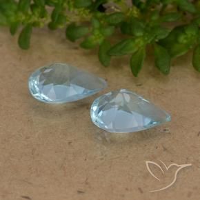 Shop natural 1.49ct スカイブルー トパーズ gems, 洋梨の形, from ブラジル at GemSelect. In stock, global shipping!