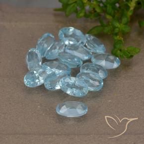 Shop natural 4.16ct スカイブルー トパーズ gems, 楕円形, from ブラジル at GemSelect. In stock, global shipping!