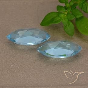 Shop natural 2.47ct スカイブルー トパーズ gems, マーキーズ, from ブラジル at GemSelect. In stock, global shipping!