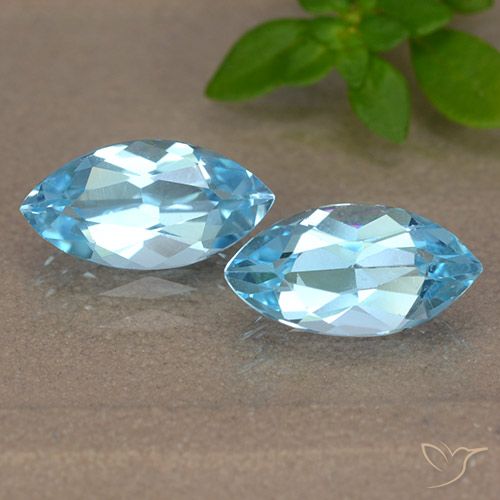 Shop natural 2.46ct スイスブルー トパーズ gems, マーキーズ, from ブラジル at GemSelect. In stock, global shipping!