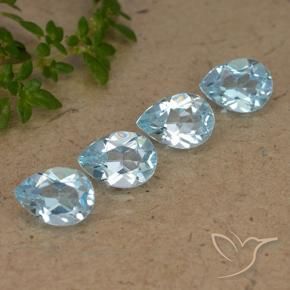 Shop natural 3.13ct スカイブルー トパーズ gems, 洋梨の形, from ブラジル at GemSelect. In stock, global shipping!
