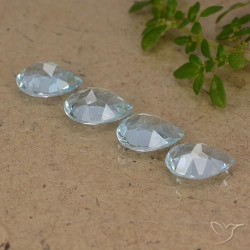 Shop natural 3.10ct スカイブルー トパーズ gems, 洋梨の形, from ブラジル at GemSelect. In stock, global shipping!