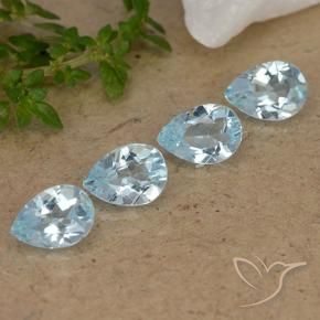 Shop natural 3.09ct スカイブルー トパーズ gems, 洋梨の形, from ブラジル at GemSelect. In stock, global shipping!
