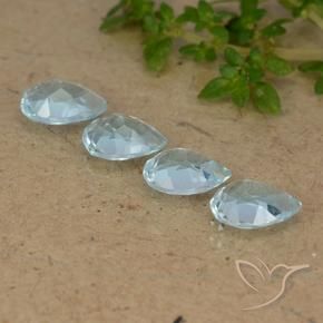 Shop natural 3.31ct スカイブルー トパーズ gems, 洋梨の形, from ブラジル at GemSelect. In stock, global shipping!