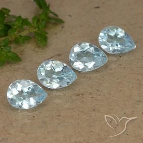 Shop natural 3.27ct スカイブルー トパーズ gems, 洋梨の形, from ブラジル at GemSelect. In stock, global shipping!