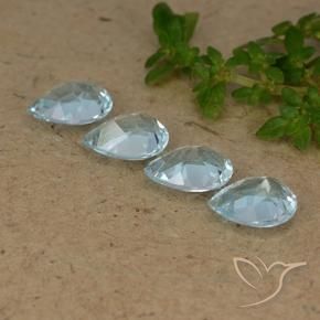 Shop natural 3.27ct スカイブルー トパーズ gems, 洋梨の形, from ブラジル at GemSelect. In stock, global shipping!