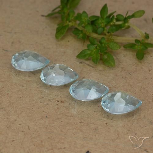 Shop natural 3.53ct スイスブルー トパーズ gems, 洋梨の形, from ブラジル at GemSelect. In stock, global shipping!