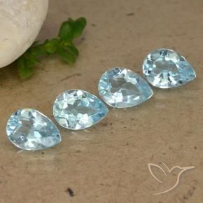 Shop natural 3.48ct スカイブルー トパーズ gems, 洋梨の形, from ブラジル at GemSelect. In stock, global shipping!
