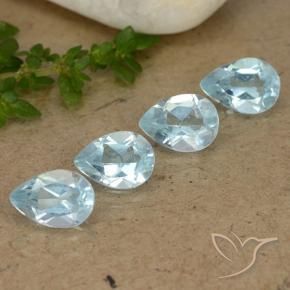 Shop natural 3.28ct スカイブルー トパーズ gems, 洋梨の形, from ブラジル at GemSelect. In stock, global shipping!