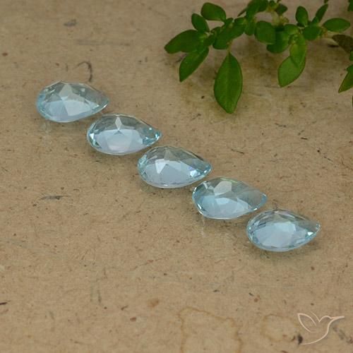 Shop natural 4.16ct スイスブルー トパーズ gems, 洋梨の形, from ブラジル at GemSelect. In stock, global shipping!