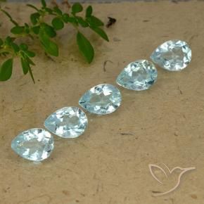 Shop natural 3.97ct スカイブルー トパーズ gems, 洋梨の形, from ブラジル at GemSelect. In stock, global shipping!