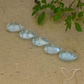 Shop natural 3.97ct スカイブルー トパーズ gems, 洋梨の形, from ブラジル at GemSelect. In stock, global shipping!