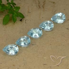 Shop natural 4.25ct スカイブルー トパーズ gems, 洋梨の形, from ブラジル at GemSelect. In stock, global shipping!