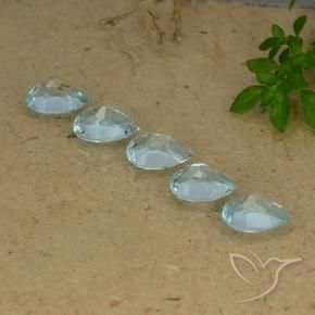 Shop natural 4.25ct スカイブルー トパーズ gems, 洋梨の形, from ブラジル at GemSelect. In stock, global shipping!