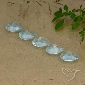 Shop natural 4.27ct スカイブルー トパーズ gems, 洋梨の形, from ブラジル at GemSelect. In stock, global shipping!