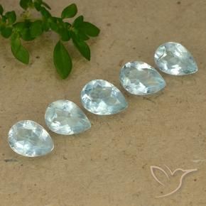 Shop natural 4.06ct スカイブルー トパーズ gems, 洋梨の形, from ブラジル at GemSelect. In stock, global shipping!
