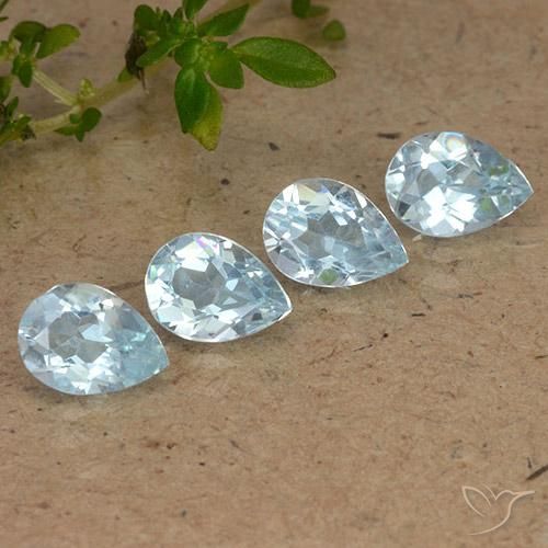 Shop natural 3.22ct スカイブルー トパーズ gems, 洋梨の形, from ブラジル at GemSelect. In stock, global shipping!