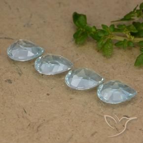 Shop natural 3.58ct スカイブルー トパーズ gems, 洋梨の形, from ブラジル at GemSelect. In stock, global shipping!
