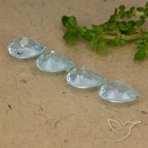Shop natural 3.59ct スカイブルー トパーズ gems, 洋梨の形, from ブラジル at GemSelect. In stock, global shipping!