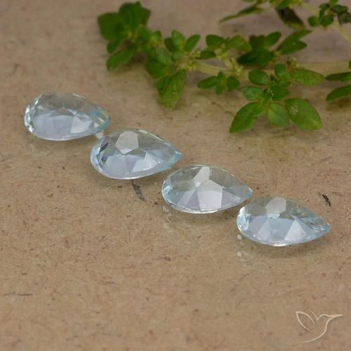 Shop natural 3.18ct スカイブルー トパーズ gems, 洋梨の形, from ブラジル at GemSelect. In stock, global shipping!